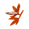 Gainful Gum Leaves Brooch  -  Erstwilder  -  Quirky Resin and Enamel Accessories