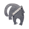 Randy Raccoon Brooch  -  Erstwilder  -  Quirky Resin and Enamel Accessories