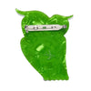 Herb's Hot Hoot Brooch  -  Erstwilder  -  Quirky Resin and Enamel Accessories