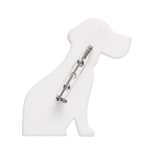 Beatrice Beagle Brooch  -  Erstwilder  -  Quirky Resin and Enamel Accessories