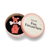Tuffy's Puppy Treat Brooch  -  Erstwilder  -  Quirky Resin and Enamel Accessories