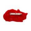 Snoozing Fox Brooch  -  Erstwilder  -  Quirky Resin and Enamel Accessories
