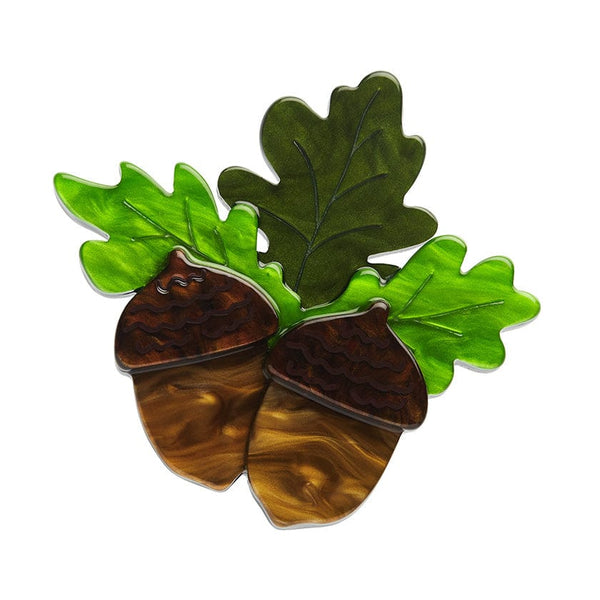 Woodland Acorns Brooch – Erstwilder