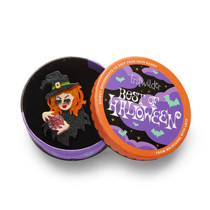 Not so Wicked Brooch  -  Erstwilder  -  Quirky Resin and Enamel Accessories