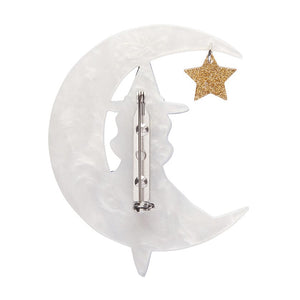 The Witching Hour Brooch  -  Erstwilder  -  Quirky Resin and Enamel Accessories