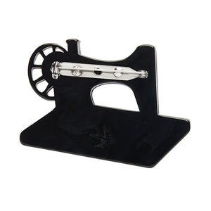 By a Thread Brooch  -  Erstwilder  -  Quirky Resin and Enamel Accessories