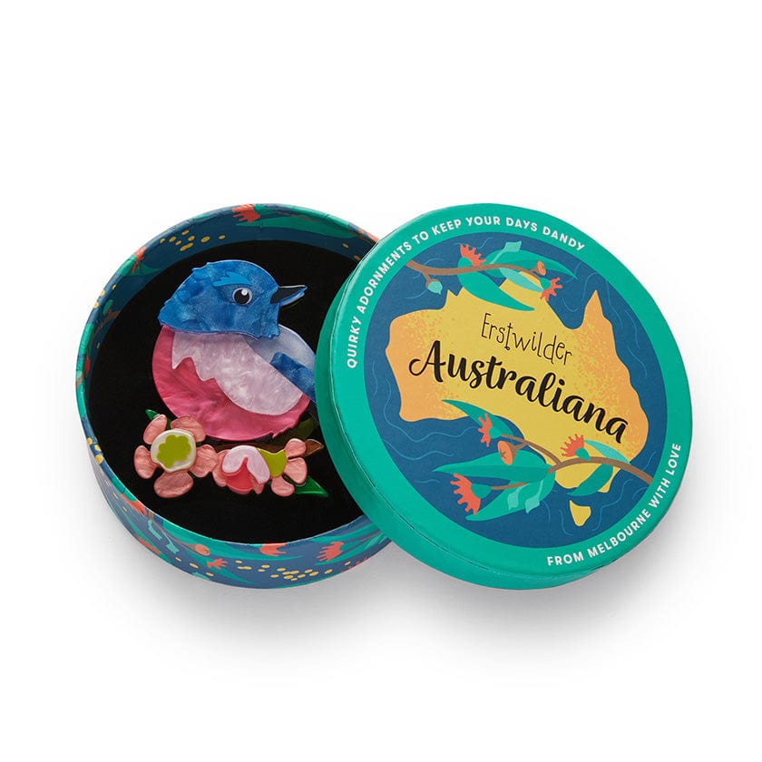Gavan Riley Brooch Riley the Robin Brooch – Erstwilder