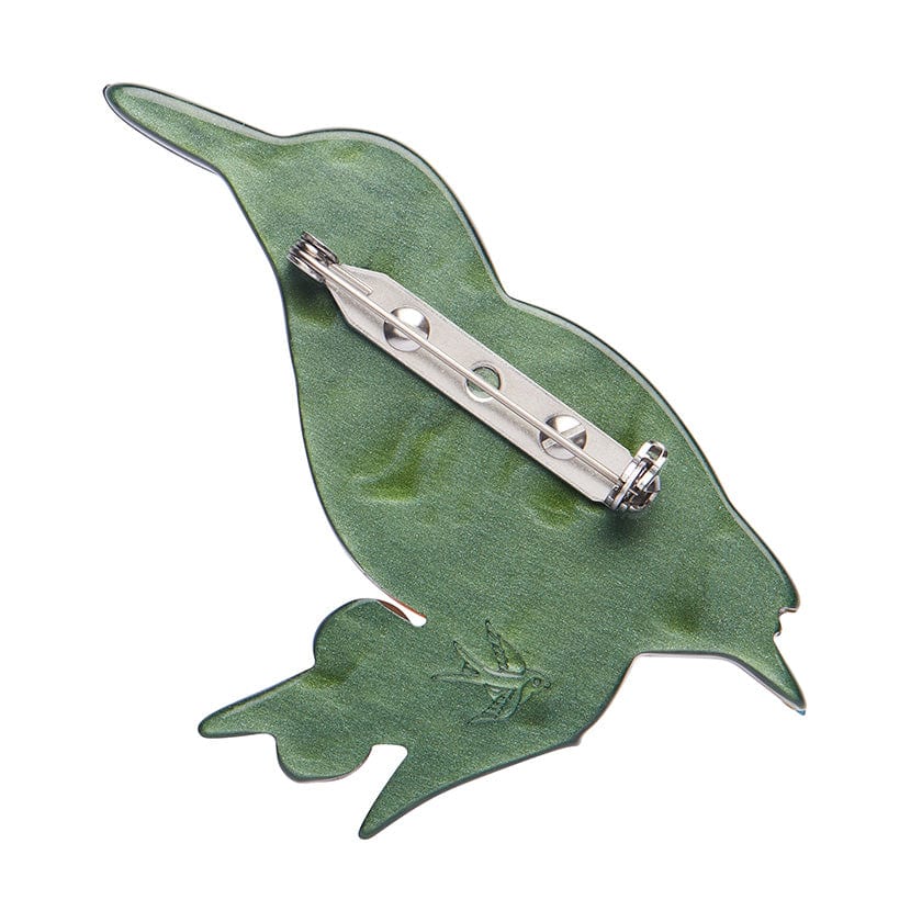 Flash the Kingfisher Brooch Erstwilder