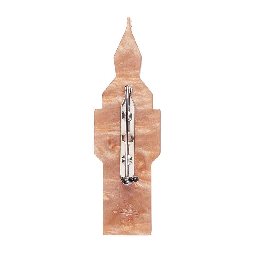 Big Ben Brooch  -  Erstwilder  -  Quirky Resin and Enamel Accessories