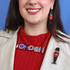 Changing of the Guard Brooch  -  Erstwilder  -  Quirky Resin and Enamel Accessories