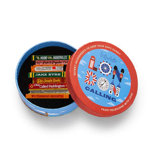 Literary Gems Brooch  -  Erstwilder  -  Quirky Resin and Enamel Accessories