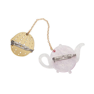 Infusion of Energy Brooch  -  Erstwilder  -  Quirky Resin and Enamel Accessories