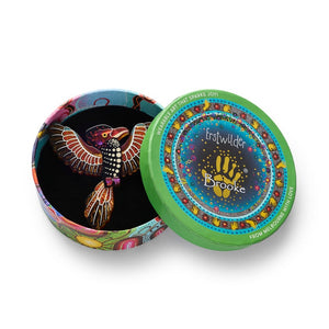 Jullen Guh Brooch  -  Erstwilder  -  Quirky Resin and Enamel Accessories