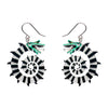 Sandworm Drop Earrings  -  Erstwilder  -  Quirky Resin and Enamel Accessories
