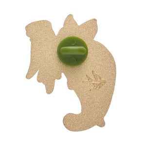 Penny the Possum Enamel Pin  -  Erstwilder  -  Quirky Resin and Enamel Accessories