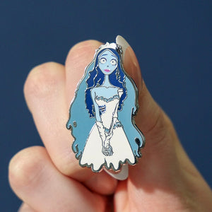 Emily the Corpse Bride Enamel Pin  -  Erstwilder  -  Quirky Resin and Enamel Accessories