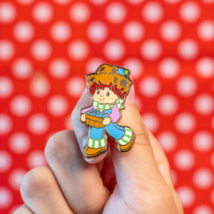 Huckleberry Pie Enamel Pin  -  Erstwilder  -  Quirky Resin and Enamel Accessories