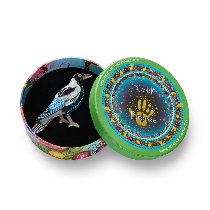 Kulpurru Brooch  -  Erstwilder  -  Quirky Resin and Enamel Accessories