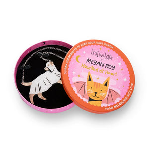 Poltergeist Pooch Necklace  -  Erstwilder  -  Quirky Resin and Enamel Accessories