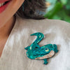 The Ancient Alligator Brooch