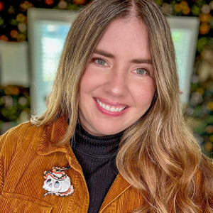 Macabre Memento Brooch  -  Erstwilder  -  Quirky Resin and Enamel Accessories