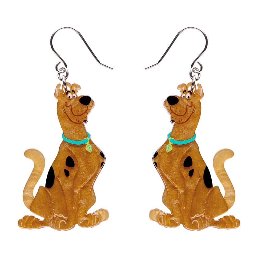 Scooby Doo Drop Earrings  -  Erstwilder  -  Quirky Resin and Enamel Accessories