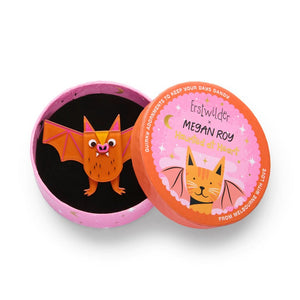 Going Batty Brooch  -  Erstwilder  -  Quirky Resin and Enamel Accessories