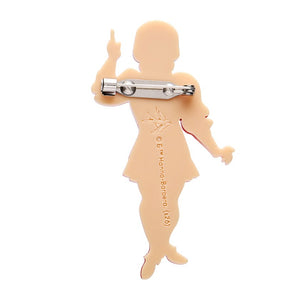 Velma Dinkley Brooch  -  Erstwilder  -  Quirky Resin and Enamel Accessories