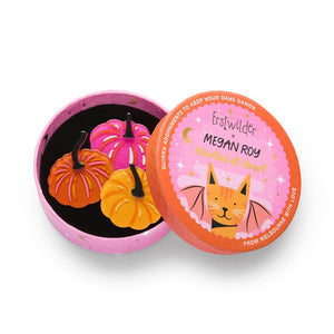 Just Gourdgeous Brooch  -  Erstwilder  -  Quirky Resin and Enamel Accessories