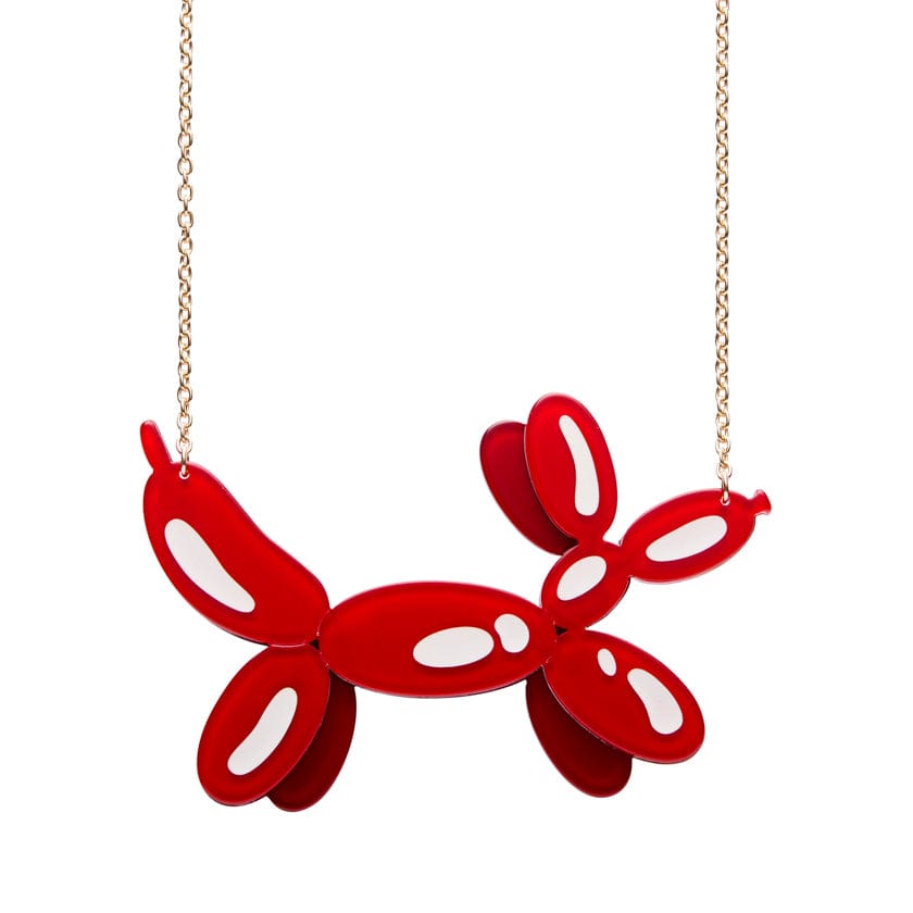 Balloon Best Friend Necklace (IMPERFECT)  -  Erstwilder  -  Quirky Resin and Enamel Accessories