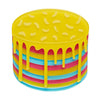 Rainbow Cake Brooch (IMPERFECT)  -  Erstwilder  -  Quirky Resin and Enamel Accessories