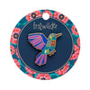 Humming Harmony Enamel Pin  -  Erstwilder  -  Quirky Resin and Enamel Accessories