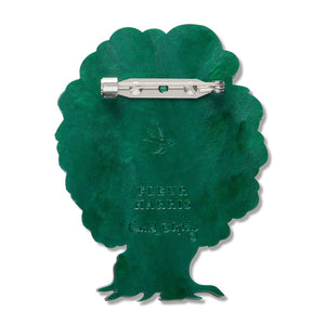 The Faraway Tree Brooch  -  Erstwilder  -  Quirky Resin and Enamel Accessories