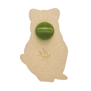Quinn the Quokka Enamel Pin  -  Erstwilder  -  Quirky Resin and Enamel Accessories