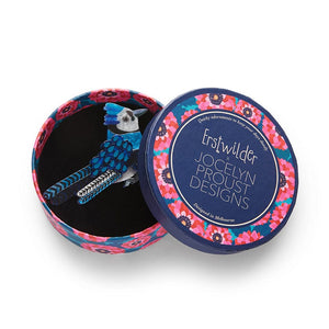 Bolt from the Blue Brooch  -  Erstwilder  -  Quirky Resin and Enamel Accessories