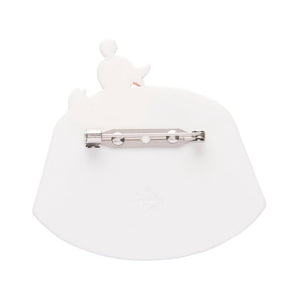 Hooked on a Feeling Brooch (IMPERFECT)  -  Erstwilder  -  Quirky Resin and Enamel Accessories