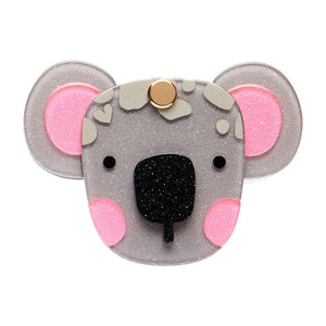 Keith The Koala Mirror Compact  -  Erstwilder  -  Quirky Resin and Enamel Accessories