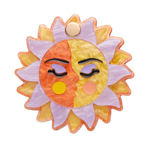 Eternal Sunshine Mirror Compact  -  Erstwilder  -  Quirky Resin and Enamel Accessories