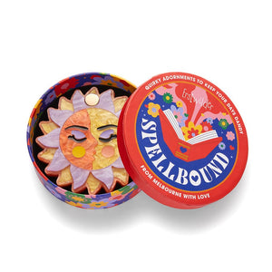 Eternal Sunshine Mirror Compact  -  Erstwilder  -  Quirky Resin and Enamel Accessories