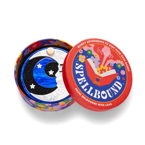 Dead of Night Mirror Compact  -  Erstwilder  -  Quirky Resin and Enamel Accessories