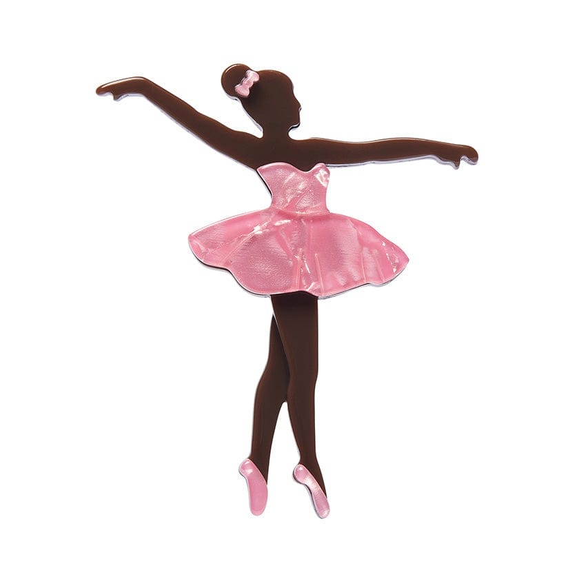 Ballet Russes Brooch (IMPERFECT)  -  Erstwilder  -  Quirky Resin and Enamel Accessories