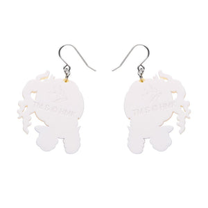 Rainbow Brite Drop Earrings  -  Erstwilder  -  Quirky Resin and Enamel Accessories