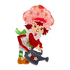 Strawberry Gardening Brooch (IMPERFECT)  -  Erstwilder  -  Quirky Resin and Enamel Accessories