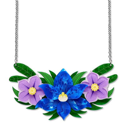 Garden in Full Bloom Necklace  -  Erstwilder  -  Quirky Resin and Enamel Accessories