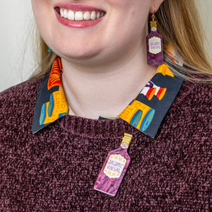 Balsamic Bliss Brooch  -  Erstwilder  -  Quirky Resin and Enamel Accessories