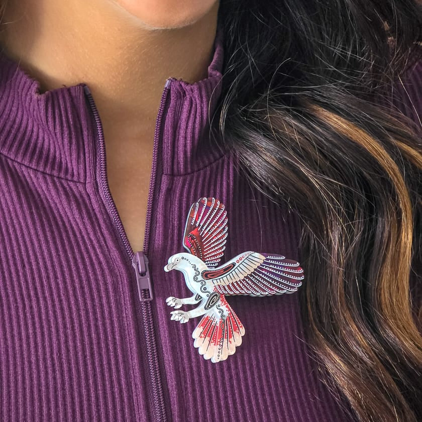 Karrkanyi Brooch  -  Erstwilder  -  Quirky Resin and Enamel Accessories