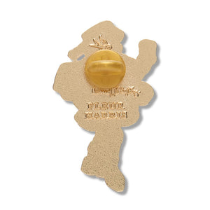 Saucepan Man Enamel Pin  -  Erstwilder  -  Quirky Resin and Enamel Accessories