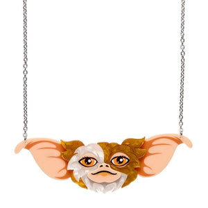 Gizmo Portait Necklace  -  Erstwilder  -  Quirky Resin and Enamel Accessories