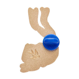 Snorkeler Sheree Enamel Pin  -  Erstwilder  -  Quirky Resin and Enamel Accessories