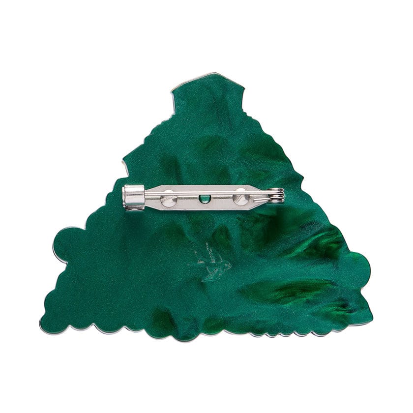 Sacred Ascent Brooch (IMPERFECT)  -  Erstwilder  -  Quirky Resin and Enamel Accessories